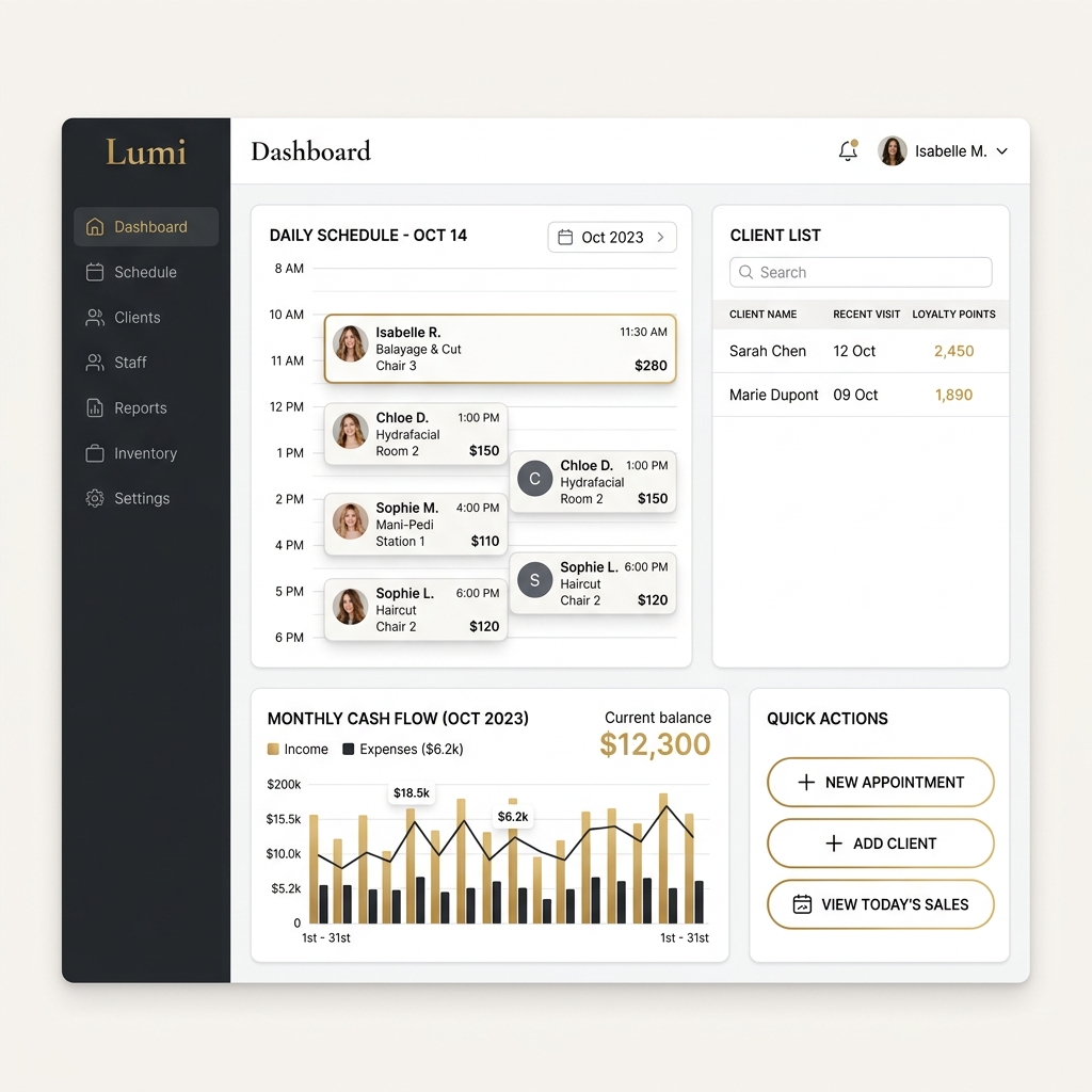 Lumi SaaS Dashboard